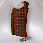 Scotstee Shop Tartan Blanket Hoodie - Clan Boyd Modern Tartan Hooded Blanket