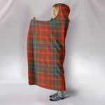 Scotstee Shop Tartan Blanket Hoodie - Clan MacDougall Ancient Tartan Hooded Blanket