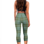 Scotstee Shop Tartan Capris Leggings Kelly Dress Tartan Leggings, Girls Capri Leggings, Capri Yoga Pants, Tartan Capri Leggings, Plaid Capri Leggings