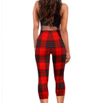 Scotstee Shop Tartan Capris Leggings Wemyss Modern Tartan Leggings, Girls Capri Leggings, Capri Yoga Pants, Tartan Capri Leggings, Plaid Capri Leggings