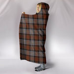 Scotstee Shop Tartan Blanket Hoodie - Clan Cameron of Erracht Weathered Tartan Hooded Blanket