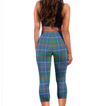 Scotstee Shop Tartan Capris Leggings Machardy Ancient Tartan Leggings, Girls Capri Leggings, Capri Yoga Pants, Tartan Capri Leggings, Plaid Capri Leggings