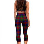 Scotstee Shop Tartan Capris Leggings Tennant Tartan Leggings, Girls Capri Leggings, Capri Yoga Pants, Tartan Capri Leggings, Plaid Capri Leggings