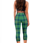 Scotstee Shop Tartan Capris Leggings Kennedy Ancient Tartan Leggings, Girls Capri Leggings, Capri Yoga Pants, Tartan Capri Leggings, Plaid Capri Leggings