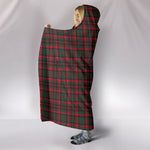 Scotstee Shop Tartan Blanket Hoodie - Clan Cumming Hunting Modern Tartan Hooded Blanket