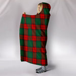 Scotstee Shop Tartan Blanket Hoodie - Clan Stewart Atholl Modern Tartan Hooded Blanket