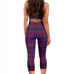 Scotstee Shop Tartan Capris Leggings Montgomery Modern Tartan Leggings, Girls Capri Leggings, Capri Yoga Pants, Tartan Capri Leggings, Plaid Capri Leggings