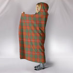 Scotstee Shop Tartan Blanket Hoodie - Clan Bruce Ancient Tartan Hooded Blanket