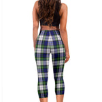 Scotstee Shop Tartan Capris Leggings Gordon Dress Modern Tartan Leggings, Girls Capri Leggings, Capri Yoga Pants, Tartan Capri Leggings, Plaid Capri Leggings