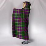 Scotstee Shop Tartan Blanket Hoodie - Clan Taylor Tartan Hooded Blanket
