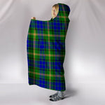 Scotstee Shop Tartan Blanket Hoodie - Clan Maitland Tartan Hooded Blanket