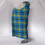 Scotstee Shop Tartan Blanket Hoodie - Clan Laing Tartan Hooded Blanket