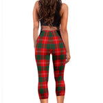 Scotstee Shop Tartan Capris Leggings Chisholm Modern Tartan Leggings, Girls Capri Leggings, Capri Yoga Pants, Tartan Capri Leggings, Plaid Capri Leggings