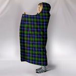 Scotstee Shop Tartan Blanket Hoodie - Clan MacNeill of Barra Modern Tartan Hooded Blanket