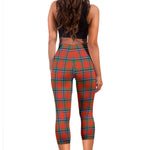 Scotstee Shop Tartan Capris Leggings Sinclair Ancient Tartan Leggings, Girls Capri Leggings, Capri Yoga Pants, Tartan Capri Leggings, Plaid Capri Leggings