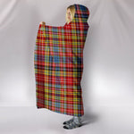 Scotstee Shop Tartan Blanket Hoodie - Clan Ogilvie of Airlie Ancient Tartan Hooded Blanket