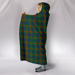 Scotstee Shop Tartan Blanket Hoodie - Clan Aiton Tartan Hooded Blanket