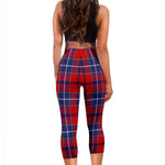 Scotstee Shop Tartan Capris Leggings Wishart Dress Tartan Leggings, Girls Capri Leggings, Capri Yoga Pants, Tartan Capri Leggings, Plaid Capri Leggings