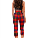 Scotstee Shop Tartan Capris Leggings Fraser Modern Tartan Leggings, Girls Capri Leggings, Capri Yoga Pants, Tartan Capri Leggings, Plaid Capri Leggings