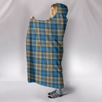 Scotstee Shop Tartan Blanket Hoodie - Clan Napier Ancient Tartan Hooded Blanket