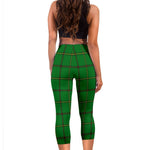 Scotstee Shop Tartan Capris Leggings Don (Tribe-Of-Mar) Tartan Leggings, Girls Capri Leggings, Capri Yoga Pants, Tartan Capri Leggings, Plaid Capri Leggings