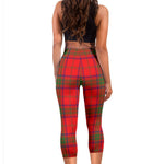 Scotstee Shop Tartan Capris Leggings Ross Modern Tartan Leggings, Girls Capri Leggings, Capri Yoga Pants, Tartan Capri Leggings, Plaid Capri Leggings