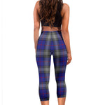 Scotstee Shop Tartan Capris Leggings Kinnaird Tartan Leggings, Girls Capri Leggings, Capri Yoga Pants, Tartan Capri Leggings, Plaid Capri Leggings