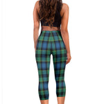 Scotstee Shop Tartan Capris Leggings Mouat Tartan Leggings, Girls Capri Leggings, Capri Yoga Pants, Tartan Capri Leggings, Plaid Capri Leggings