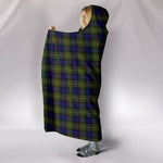 Scotstee Shop Tartan Blanket Hoodie - Clan MacLaren Modern Tartan Hooded Blanket