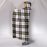 Scotstee Shop Tartan Blanket Hoodie - Clan MacPherson Dress Modern Tartan Hooded Blanket