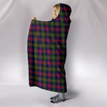 Scotstee Shop Tartan Blanket Hoodie - Clan Logan Modern Tartan Hooded Blanket