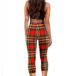 Scotstee Shop Tartan Capris Leggings Macgill Modern Tartan Leggings, Girls Capri Leggings, Capri Yoga Pants, Tartan Capri Leggings, Plaid Capri Leggings