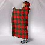 Scotstee Shop Tartan Blanket Hoodie - Clan Erskine Modern Tartan Hooded Blanket