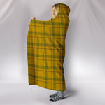 Scotstee Shop Tartan Blanket Hoodie - Clan Houston Tartan Hooded Blanket