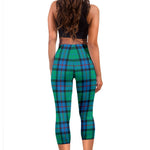 Scotstee Shop Tartan Capris Leggings Flower Of Scotland Tartan Leggings, Girls Capri Leggings, Capri Yoga Pants, Tartan Capri Leggings, Plaid Capri Leggings