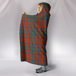 Scotstee Shop Tartan Blanket Hoodie - Clan Matheson Ancient Tartan Hooded Blanket