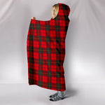 Scotstee Shop Tartan Blanket Hoodie - Clan Wallace Weathered Tartan Hooded Blanket