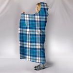 Scotstee Shop Tartan Blanket Hoodie - Clan Roberton Tartan Hooded Blanket