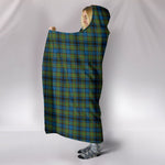 Scotstee Shop Tartan Blanket Hoodie - Clan Gillies Ancient Tartan Hooded Blanket