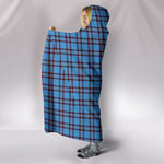 Scotstee Shop Tartan Blanket Hoodie - Clan Elliot Ancient Tartan Hooded Blanket