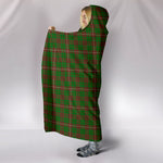 Scotstee Shop Tartan Blanket Hoodie - Clan MacKinnon Hunting Modern Tartan Hooded Blanket