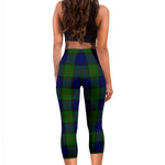 Scotstee Shop Tartan Capris Leggings Dundas Modern Tartan Leggings, Girls Capri Leggings, Capri Yoga Pants, Tartan Capri Leggings, Plaid Capri Leggings