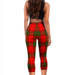 Scotstee Shop Tartan Capris Leggings Maxwell Modern Tartan Leggings, Girls Capri Leggings, Capri Yoga Pants, Tartan Capri Leggings, Plaid Capri Leggings