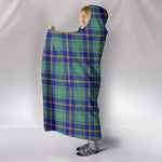 Scotstee Shop Tartan Blanket Hoodie - Clan US Marine Tartan Hooded Blanket