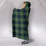 Scotstee Shop Tartan Blanket Hoodie - Clan Blyth Tartan Hooded Blanket