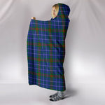 Scotstee Shop Tartan Blanket Hoodie - Clan Edmonstone Tartan Hooded Blanket
