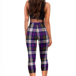 Scotstee Shop Tartan Capris Leggings Macdonald Dress Modern Tartan Leggings, Girls Capri Leggings, Capri Yoga Pants, Tartan Capri Leggings, Plaid Capri Leggings