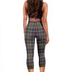 Scotstee Shop Tartan Capris Leggings Taylor Weathered Tartan Leggings, Girls Capri Leggings, Capri Yoga Pants, Tartan Capri Leggings, Plaid Capri Leggings