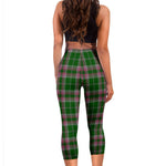 Scotstee Shop Tartan Capris Leggings Gray Hunting Tartan Leggings, Girls Capri Leggings, Capri Yoga Pants, Tartan Capri Leggings, Plaid Capri Leggings