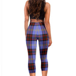 Scotstee Shop Tartan Capris Leggings Rutherford Tartan Leggings, Girls Capri Leggings, Capri Yoga Pants, Tartan Capri Leggings, Plaid Capri Leggings